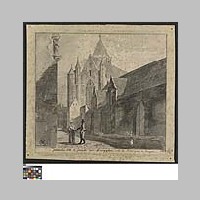 Brugge, Sint-Jakobskerk, De Sint-Jakobskerk, tekening door Séraphin Vermote, 1813 (Groeningemuseum). Wikipedia.jpg